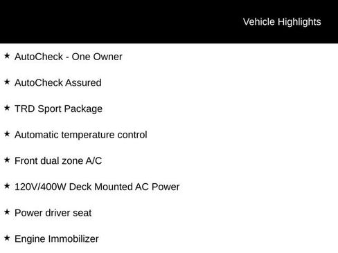 Used 2023 Toyota Tacoma TRD Sport RWD image 5