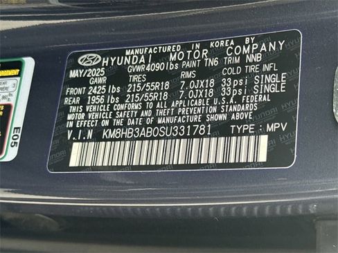 Certified 2025 Hyundai Kona SEL image 32