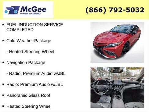 Certified 2024 Toyota Camry XSE w/ Navigation Package AWD/4WD image 29
