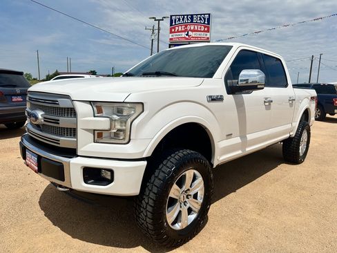 Used 2016 Ford F150 Platinum w/ Equipment Group 701A Luxury AWD/4WD image 1