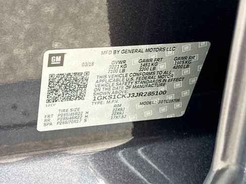 Used 2018 GMC Yukon Denali w/ Denali Ultimate Package image 45