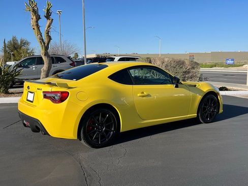 Used 2017 Subaru BRZ Series.Yellow RWD image 8