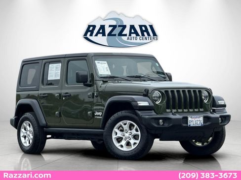 Used 2021 Jeep Wrangler Unlimited Islander image 1