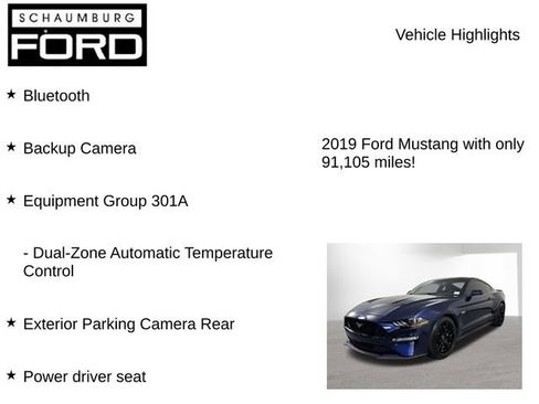 Used 2019 Ford Mustang GT w/ Equipment Group 301A RWD image 7
