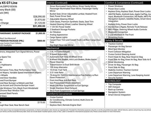 Used 2023 Kia K5 GT-Line image 11