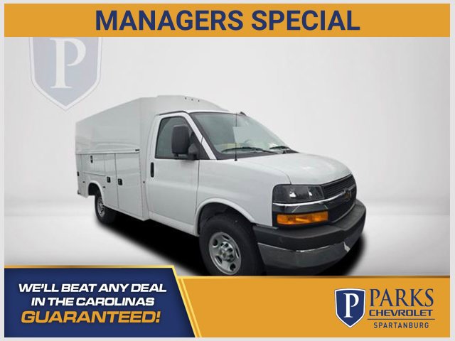 New 2025 Chevrolet Express 3500 w/ Power Convenience Package RWD image 1