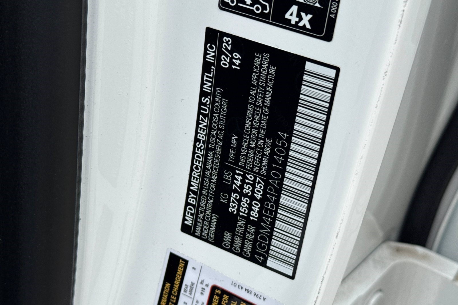 Certified 2023 Mercedes-Benz EQS 580 4MATIC SUV image 28