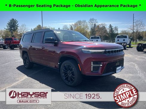 New 2026 Jeep Grand Wagoneer L Summit w/ 8-Passenger Seating Package AWD/4WD image 1