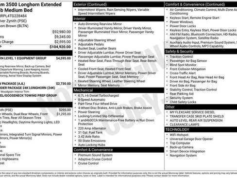 New 2026 RAM 3500 Longhorn image 2