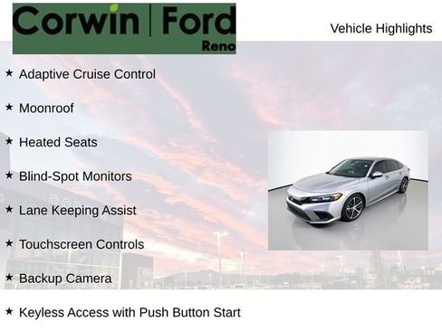 Used 2022 Honda Civic Touring image 7