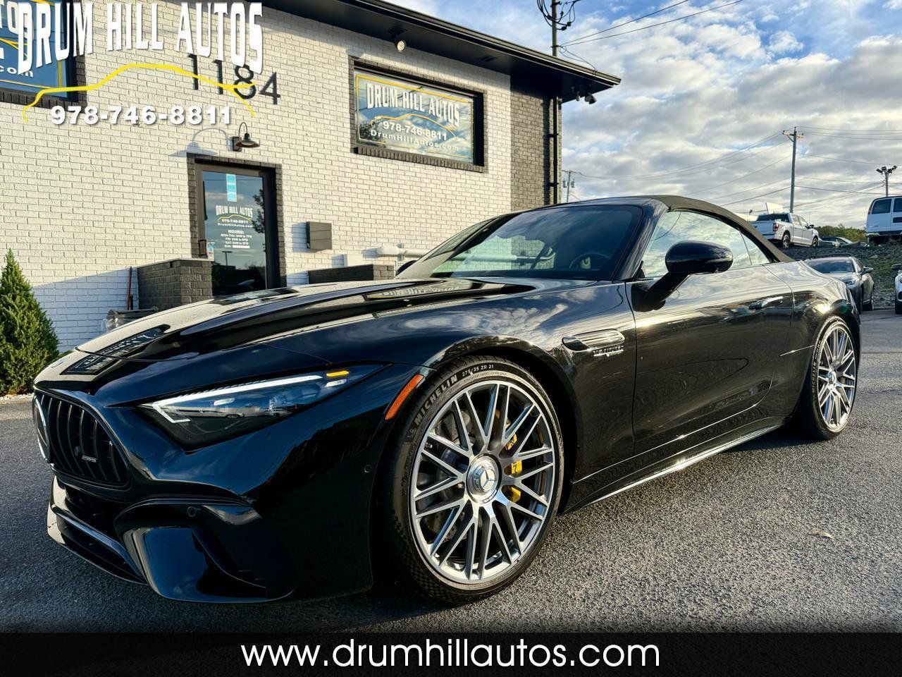 Used 2022 Mercedes-Benz SL 63 AMG 4MATIC w/ Driver Assistance Package image 1