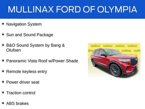 Used 2025 Ford Explorer ST w/ Sun And Sound Package image 17