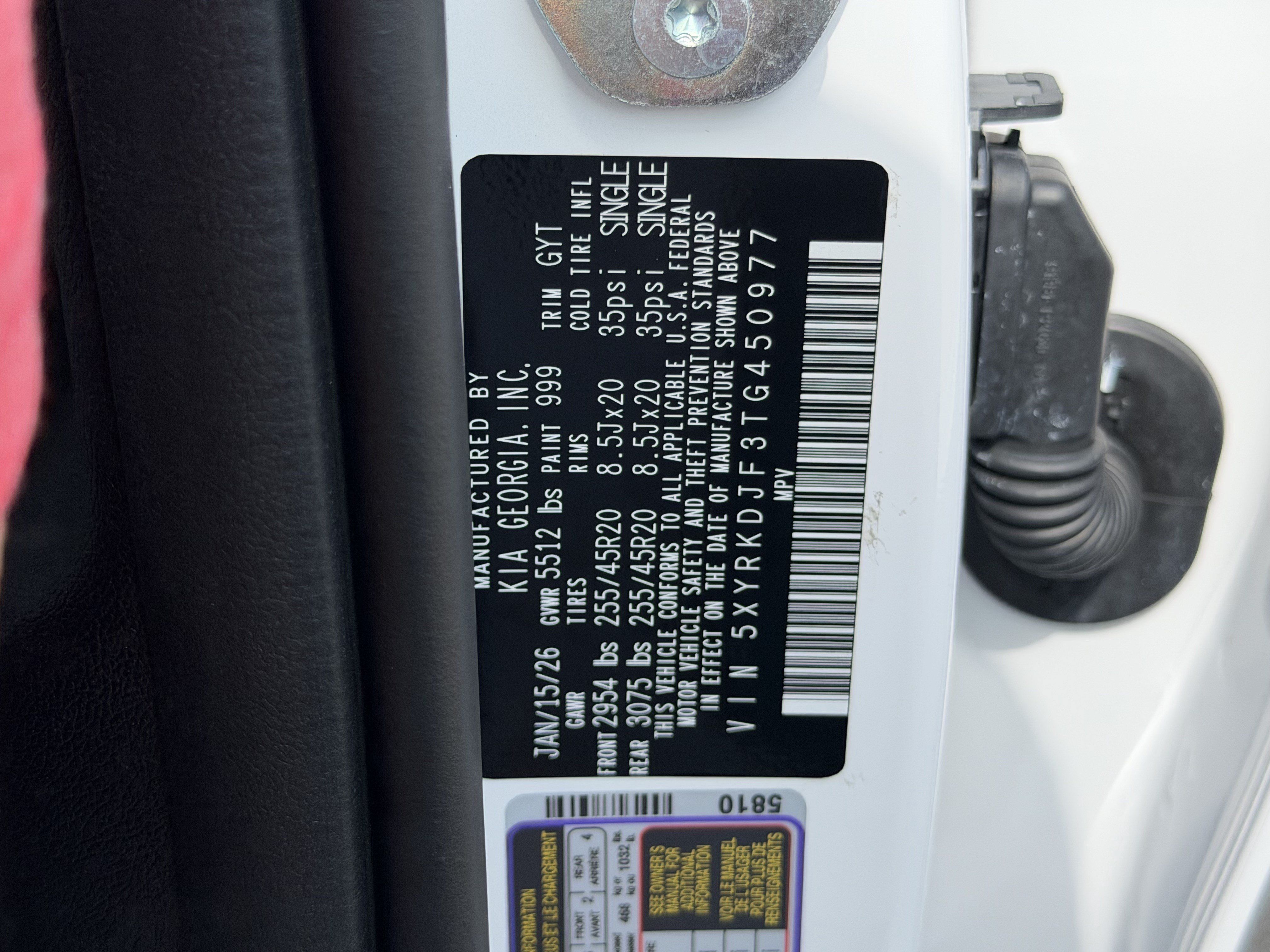 Certified 2026 Kia Sorento SX AWD/4WD image 36