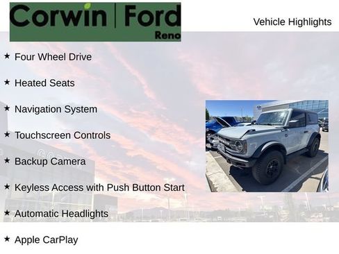 Used 2023 Ford Bronco Big Bend w/ Sasquatch Package AWD/4WD image 7