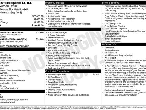 Used 2024 Chevrolet Equinox LS w/ LS Convenience Package FWD image 4