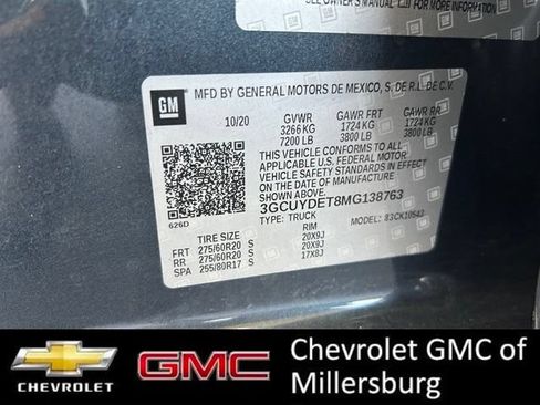 Used 2021 Chevrolet Silverado 1500 LT w/ Convenience Package II AWD/4WD image 37