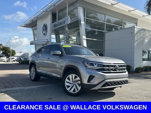 Certified 2022 Volkswagen Atlas Cross Sport SE AWD/4WD image 1