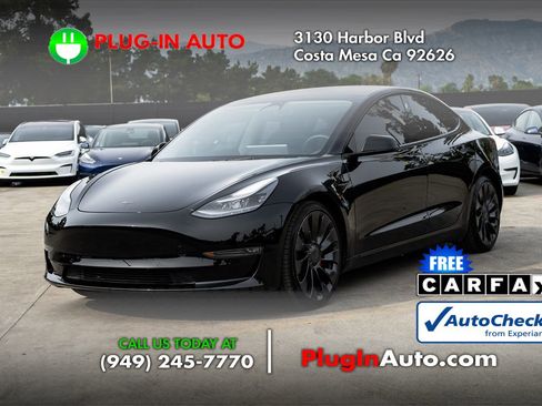 Used 2022 Tesla Model 3 Performance image 1