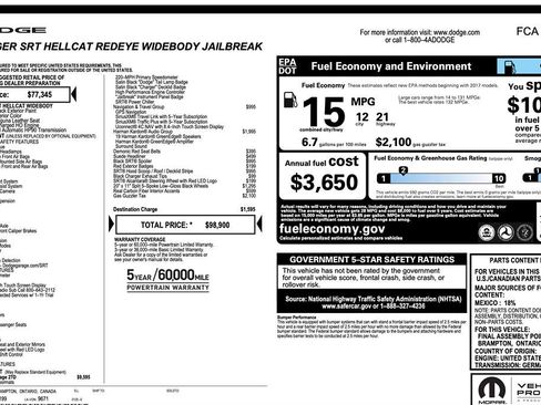 Used 2023 Dodge Charger SRT Hellcat image 7