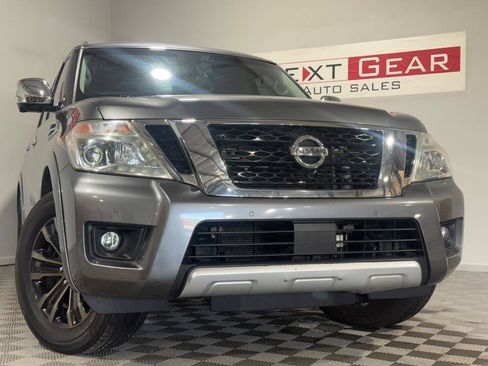Used 2017 Nissan Armada Platinum w/ Captain Seat Package AWD/4WD image 3