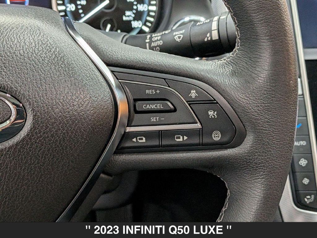 Used 2023 INFINITI Q50 Luxe w/ Cargo Package AWD/4WD image 17