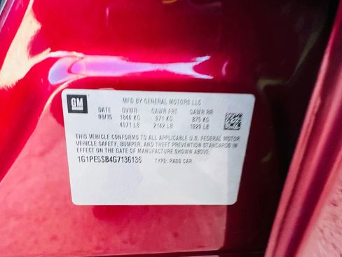 Used 2016 Chevrolet Cruze LT image 28