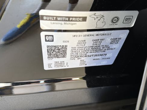 New 2026 Chevrolet Traverse LT image 31