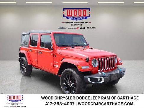 Used 2023 Jeep Wrangler Unlimited Sahara AWD/4WD image 1