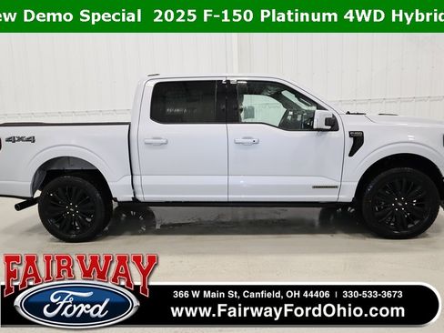 New 2025 Ford F150 Platinum w/ Equipment Group 702A High image 1