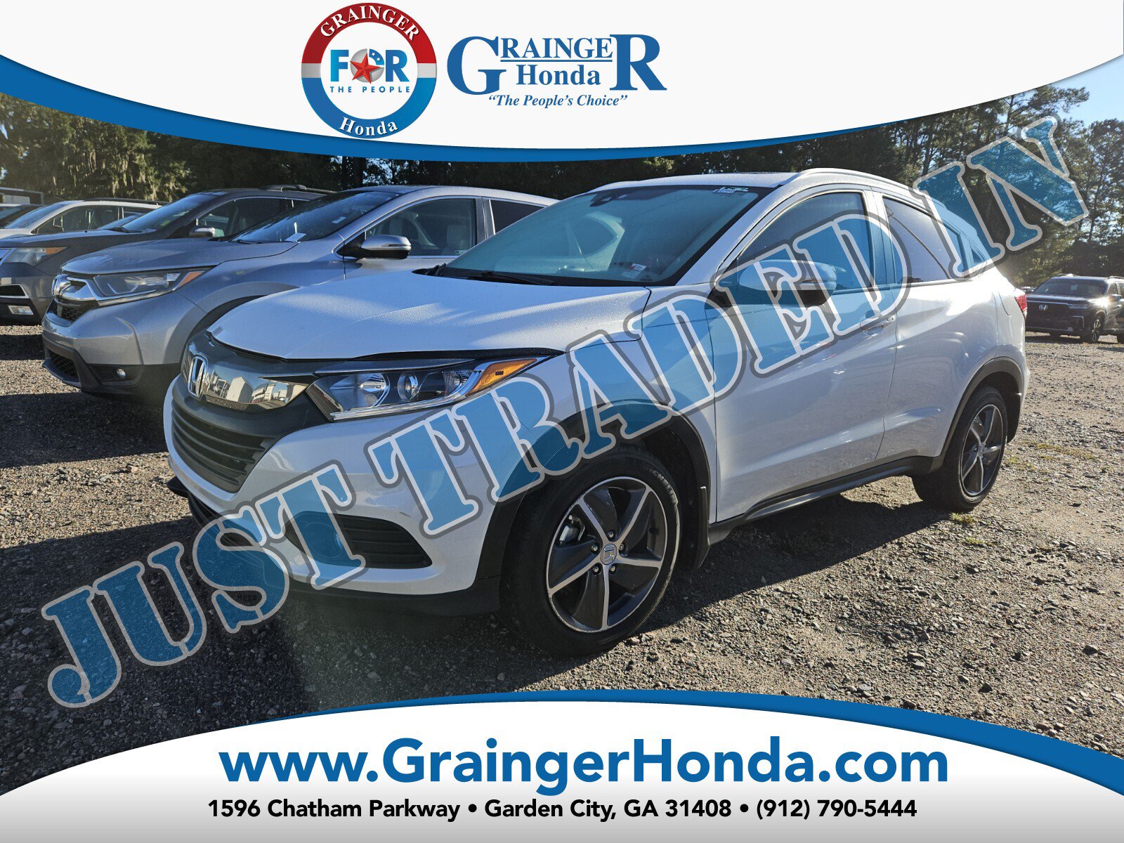 Used 2021 Honda HR-V EX-L image 1