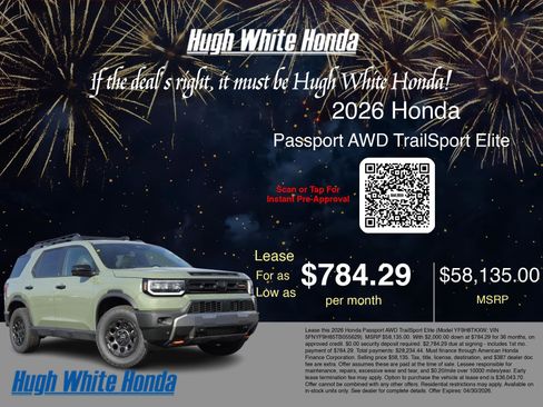 New 2026 Honda Passport TrailSport Elite image 3