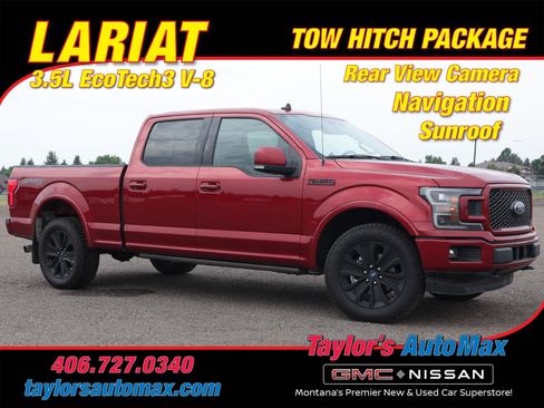 Used 2019 Ford F150 Lariat w/ Equipment Group 502A Luxury AWD/4WD image 1