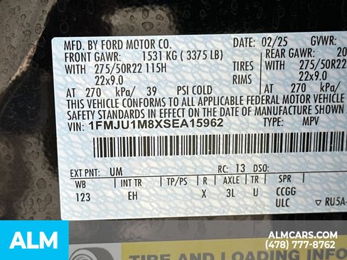 Used 2025 Ford Expedition Platinum w/ Driver's Package AWD/4WD image 42