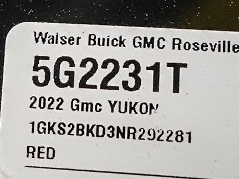 Used 2022 GMC Yukon SLT w/ SLT Premium Package AWD/4WD image 34