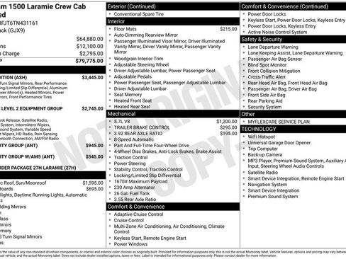 New 2026 RAM 1500 Laramie w/ Night Edition AWD/4WD image 4