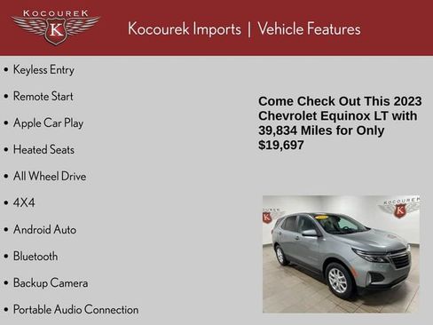 Used 2023 Chevrolet Equinox LT image 4