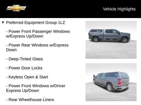 Used 2021 Chevrolet Silverado 1500 LTZ w/ Technology Package AWD/4WD image 19