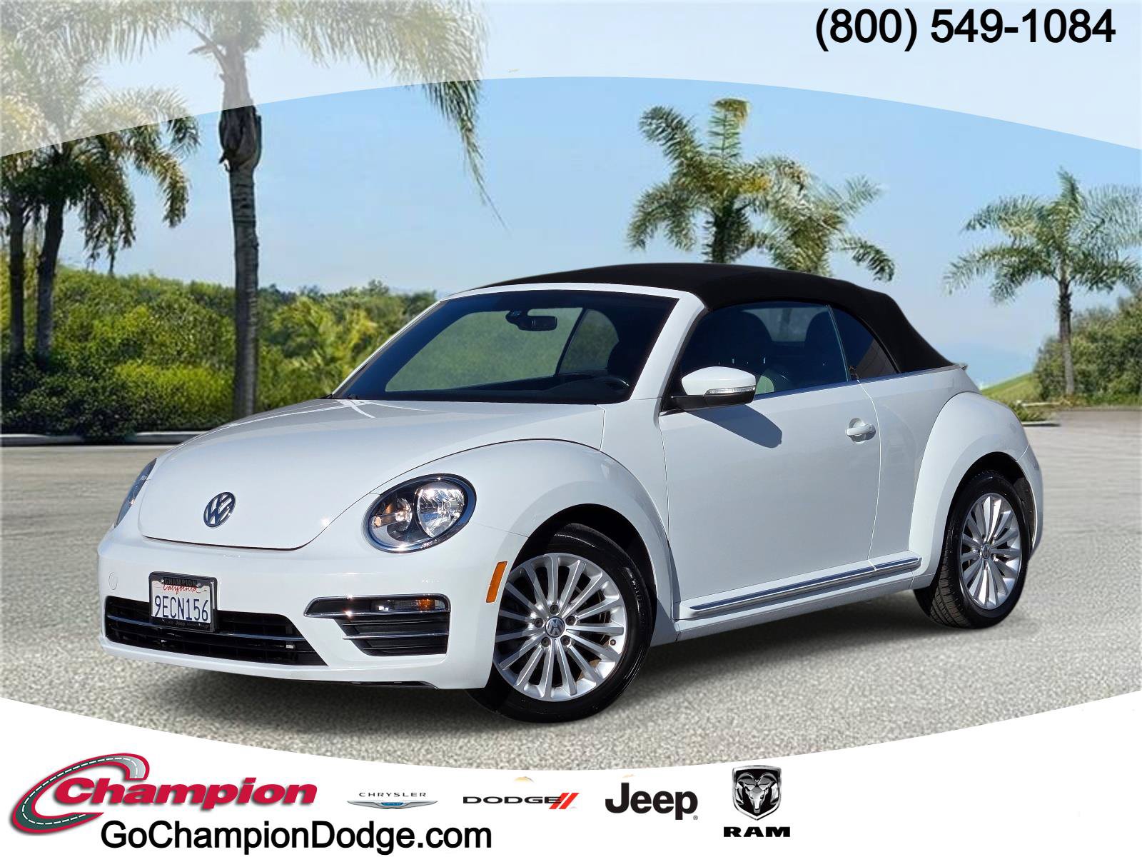 Used 2019 Volkswagen Beetle 2.0T SE FWD image 1