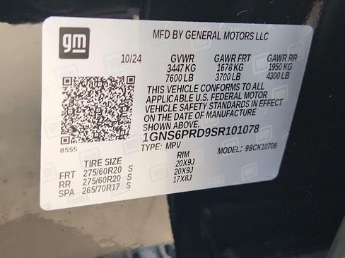 Certified 2025 Chevrolet Tahoe Z71 w/ Comfort Package AWD/4WD image 35