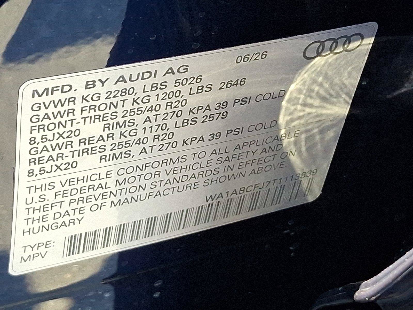 Used 2026 Audi Q3 quattro 2.0T AWD/4WD image 22