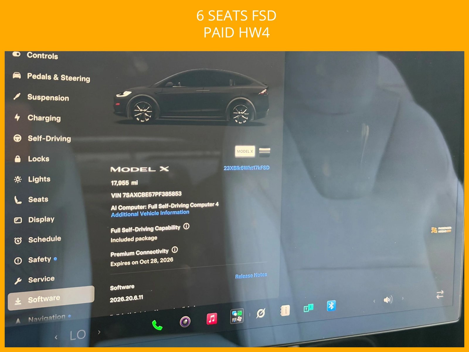 Used 2023 Tesla Model X AWD/4WD image 2