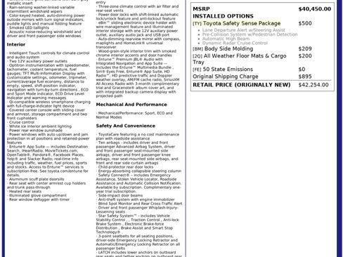 Used 2016 Toyota Avalon Limited w/ Toyota Safety Sense Package image 52