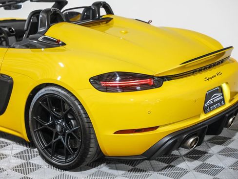 Used 2025 Porsche 718 Boxster Spyder RS w/ Weissach Package RWD image 18