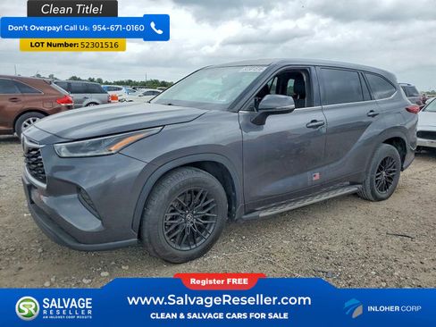 Used 2021 Toyota Highlander L FWD image 1