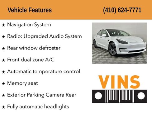 Used 2021 Tesla Model 3 Standard Range Plus image 5