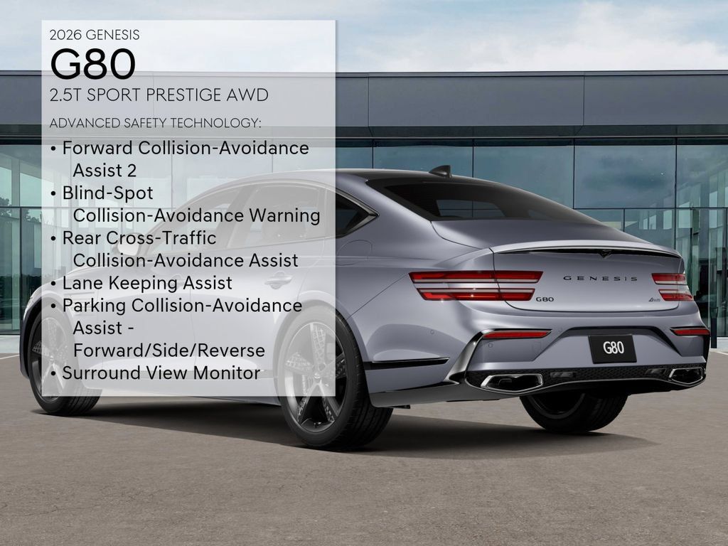 New 2026 Genesis G80 2.5T Sport Prestige AWD/4WD image 7