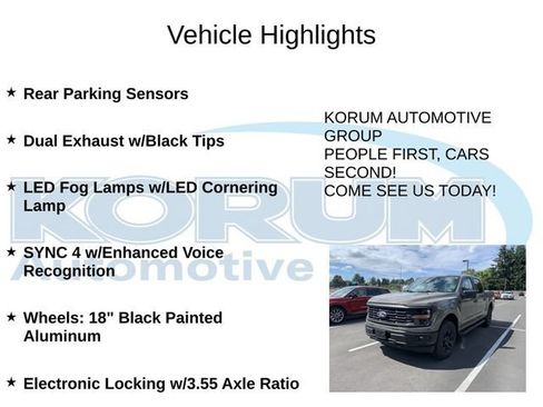 Certified 2025 Ford F150 STX w/ Equipment Group 201A FX4 AWD/4WD image 8
