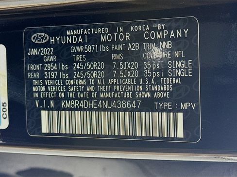 Used 2022 Hyundai Palisade SEL w/ Premium Package AWD/4WD image 36