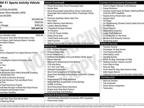 Used 2018 BMW X1 sDrive28i image 23