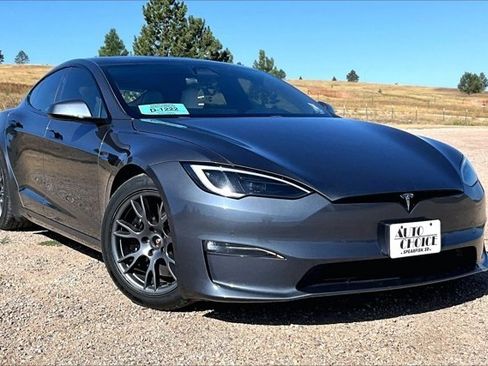 Used 2022 Tesla Model S Plaid AWD/4WD image 3